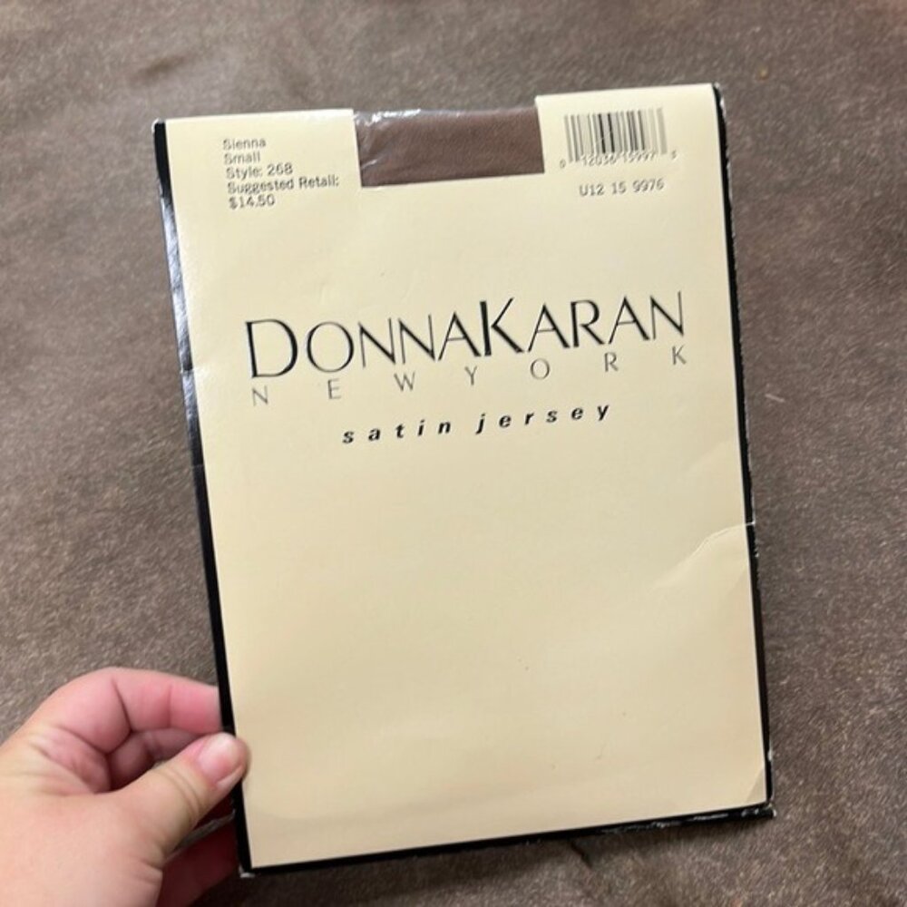 Donna Karan Satin Jersey Pantyhose Tights